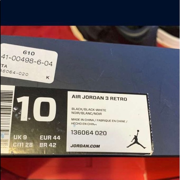 Air Jordan 3 retro 195$ Or best offer - Picture 1 of 8